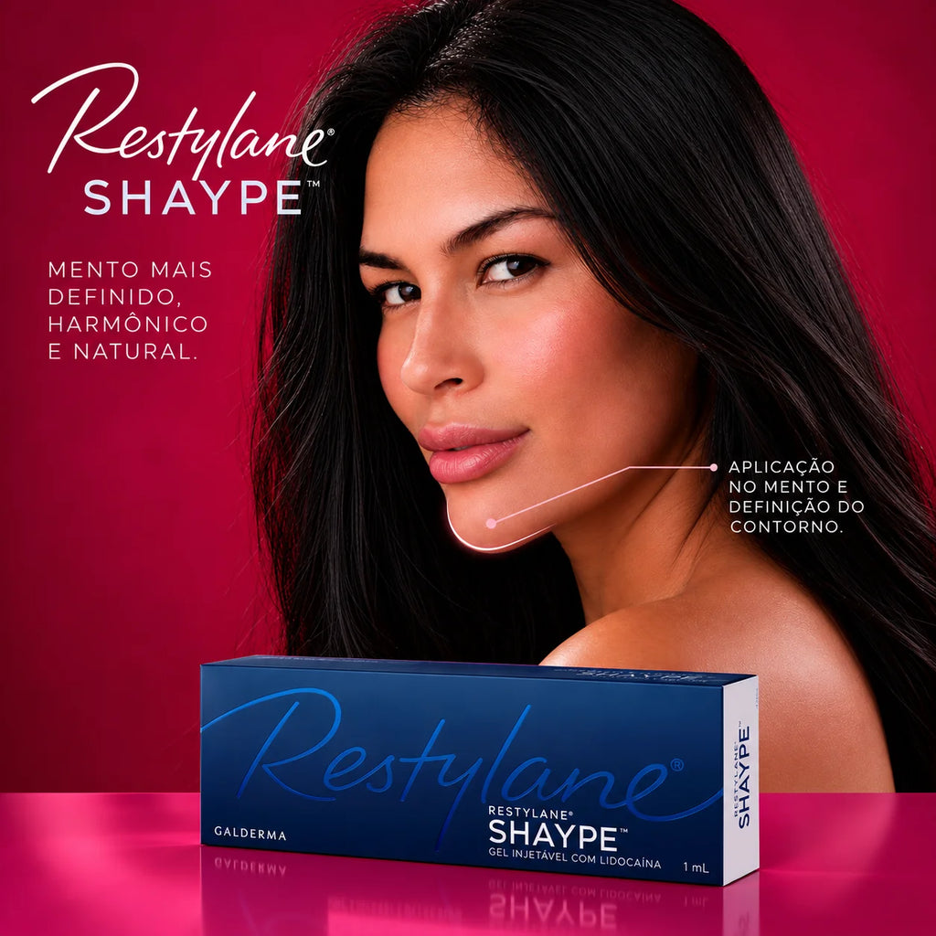 Preenchimento de Mento Restylane Shaype com Anestesia